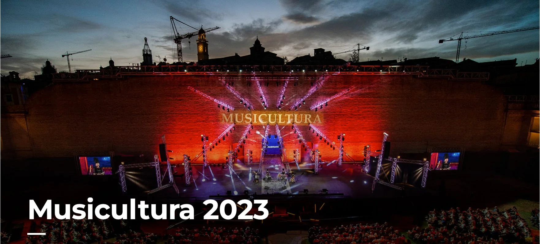 Musicultura 2023, palco e produzione live
